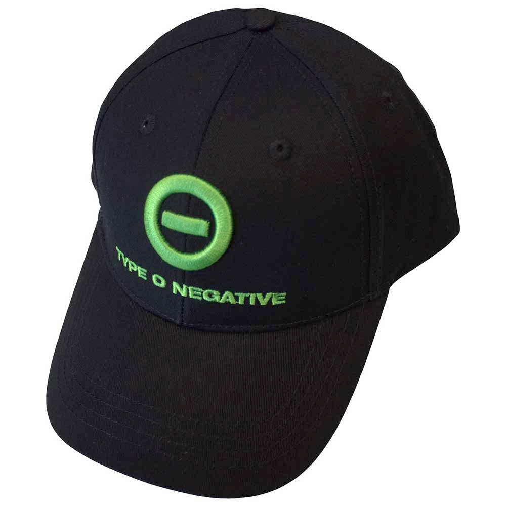 Type O Negative - Logo Baseball pet - Zwart